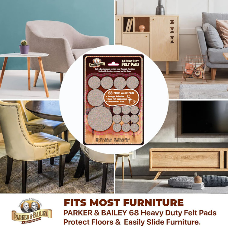 Parker & Bailey Furniture Felt Pads Wayfair